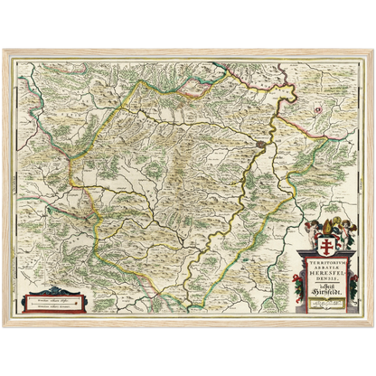 Historical city map  Test product horizontal 3 sizes