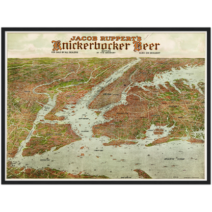 Historical city map  Test product horizontal 3 sizes