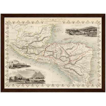 Mittelamerika um 1850