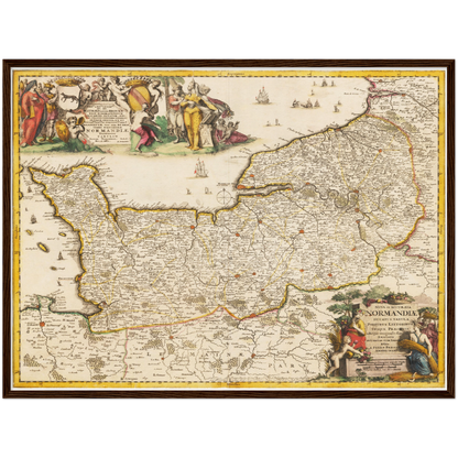 Historical city map  Test product horizontal 3 sizes