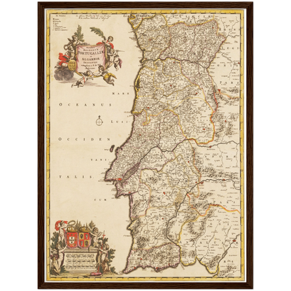 Historical city map  Test product horizontal 3 sizes