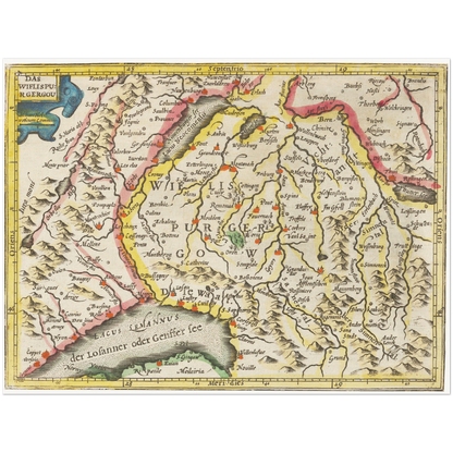 Wiflisburgergau um 1609