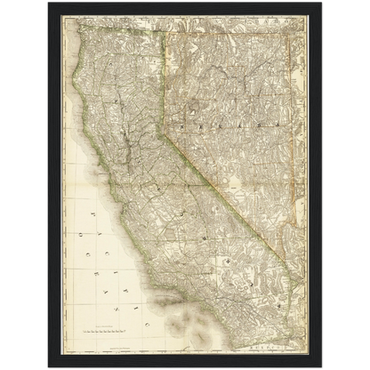 Historical city map  Test product horizontal 3 sizes