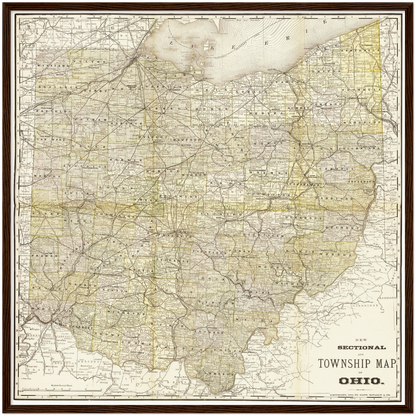 Historical city map  Test product horizontal 3 sizes