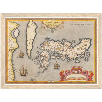 Historical city map  Test product horizontal 3 sizes