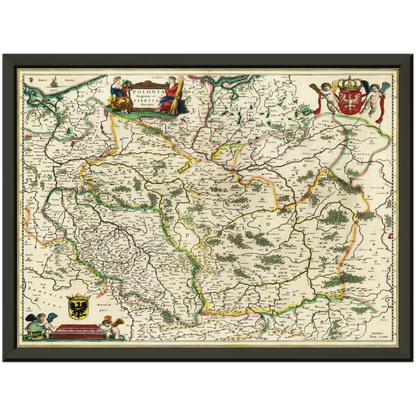 Historical city map  Test product horizontal 3 sizes