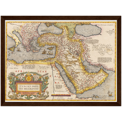 Historical city map  Test product horizontal 3 sizes