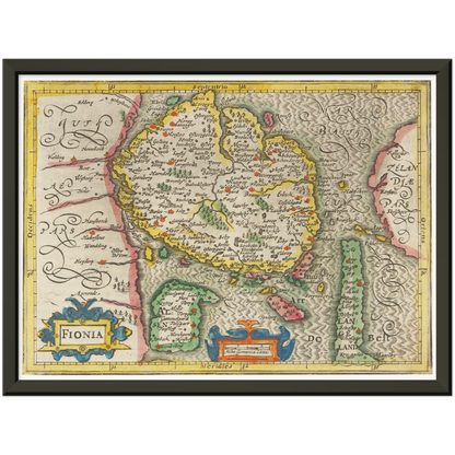 Insel Fünen um 1609