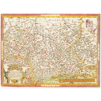 Historical city map  Test product horizontal 3 sizes