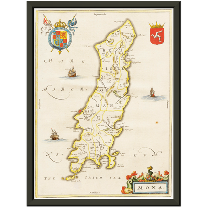 Historical city map  Test product horizontal 3 sizes