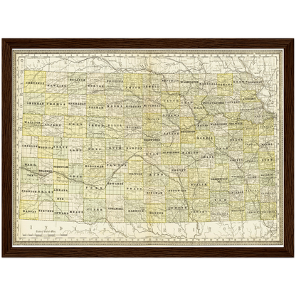 Historical city map  Test product horizontal 3 sizes