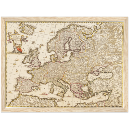 Historical city map  Test product horizontal 3 sizes