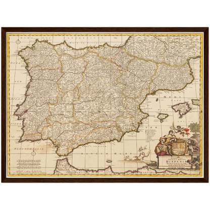 Historical city map  Test product horizontal 3 sizes