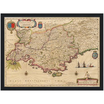 Historical city map  Test product horizontal 3 sizes