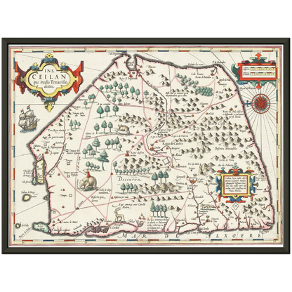 Historical city map  Test product horizontal 3 sizes