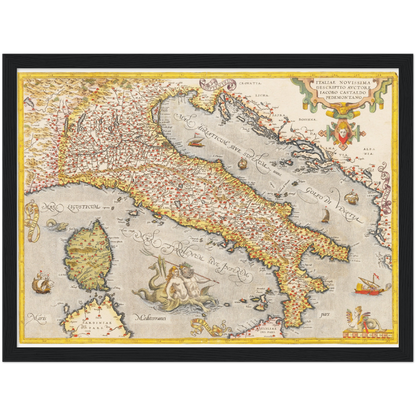 Historical city map  Test product horizontal 3 sizes