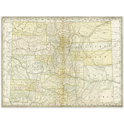 Historical city map  Test product horizontal 3 sizes