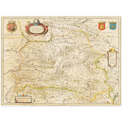 Historical city map  Test product horizontal 3 sizes