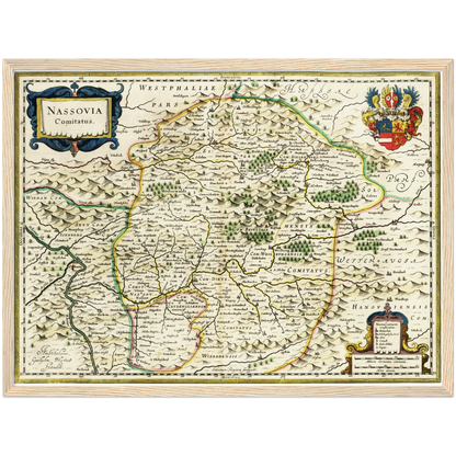 Historical city map  Test product horizontal 3 sizes