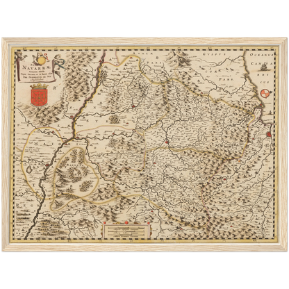 Historical city map  Test product horizontal 3 sizes