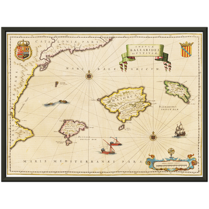 Historical city map  Test product horizontal 3 sizes