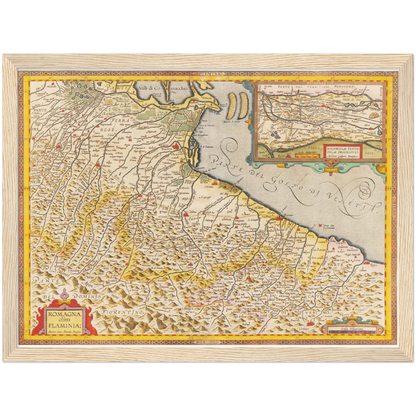 Historical city map  Test product horizontal 3 sizes