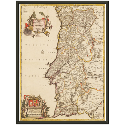 Historical city map  Test product horizontal 3 sizes