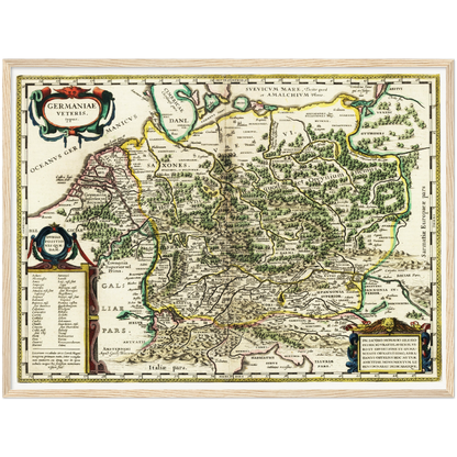 Historical city map  Test product horizontal 3 sizes