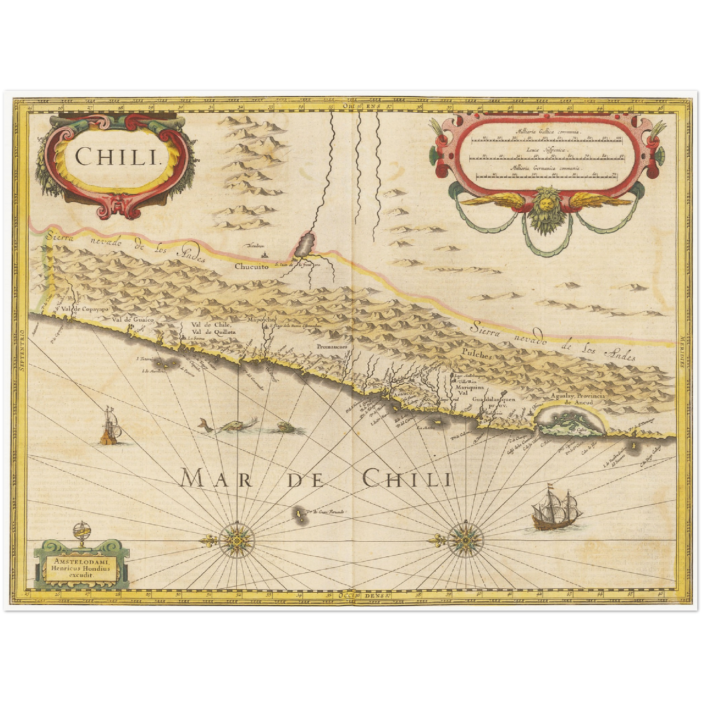 Chile um 1638