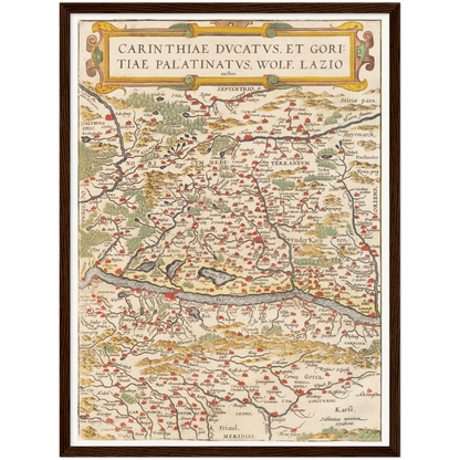 Historical city map  Test product horizontal 3 sizes