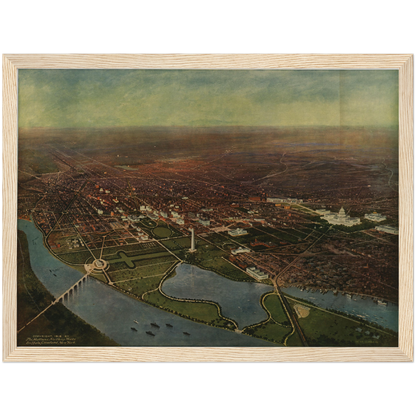 Historical city map  Test product horizontal 3 sizes