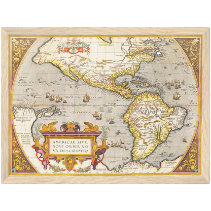 Historical city map  Test product horizontal 3 sizes