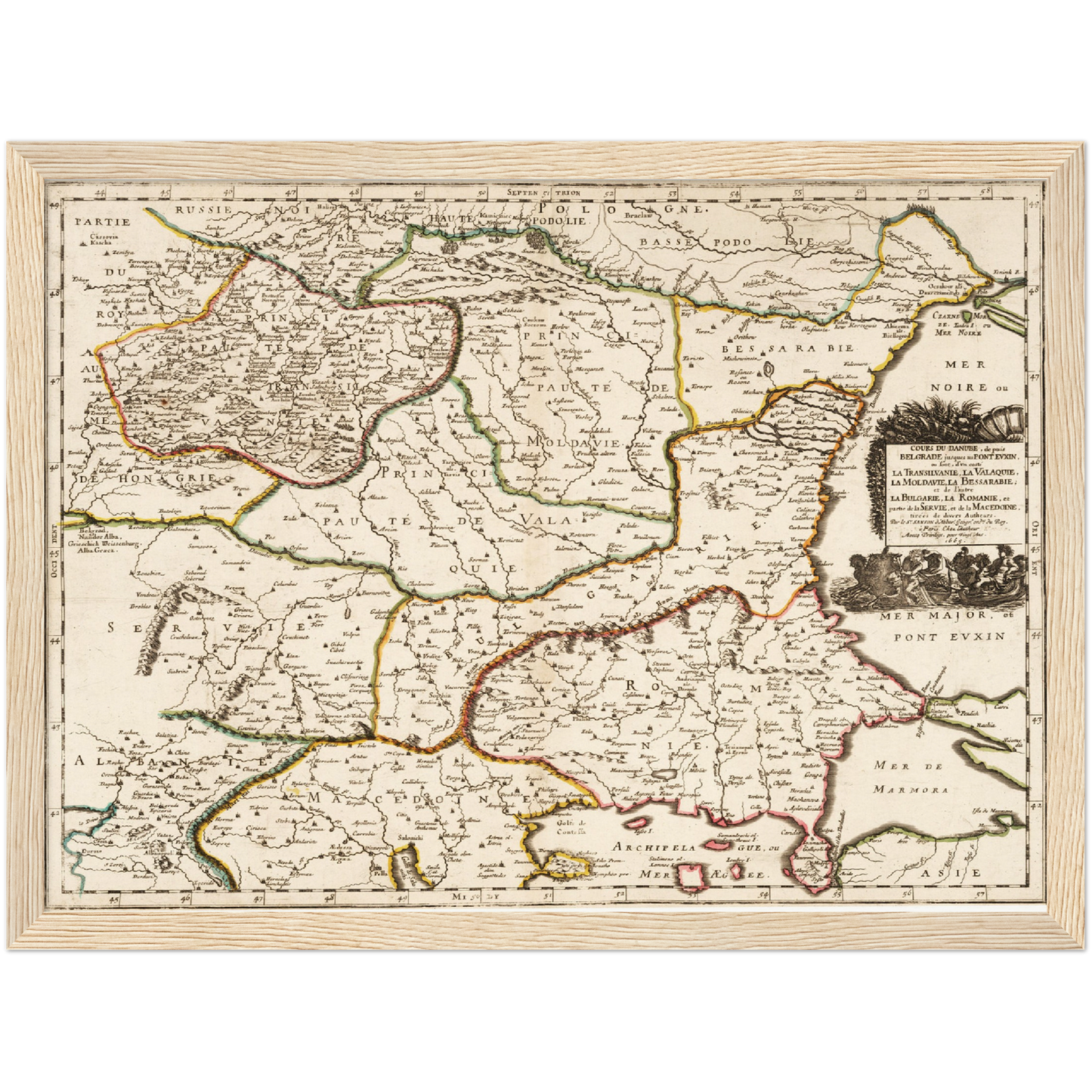Bulgarien um 1665