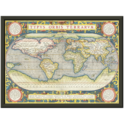 Historical city map  Test product horizontal 3 sizes