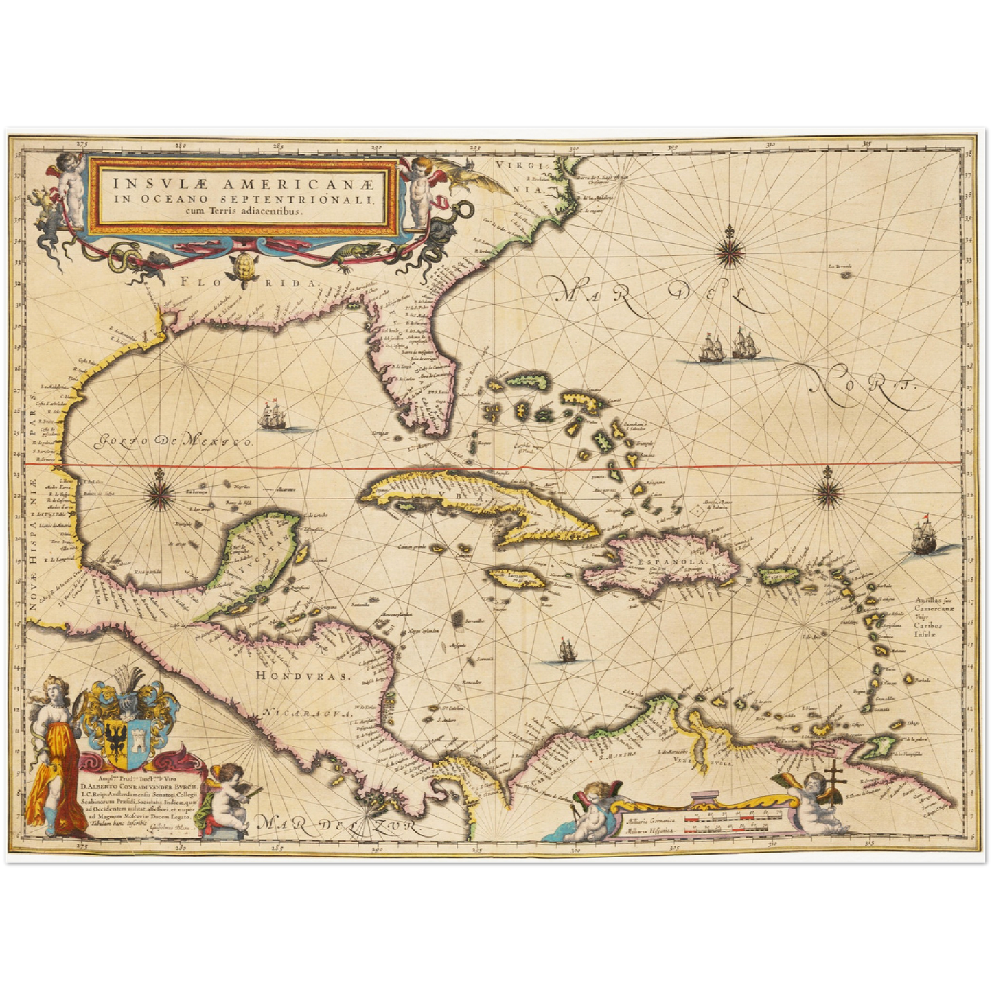 Historical city map  Test product horizontal 3 sizes