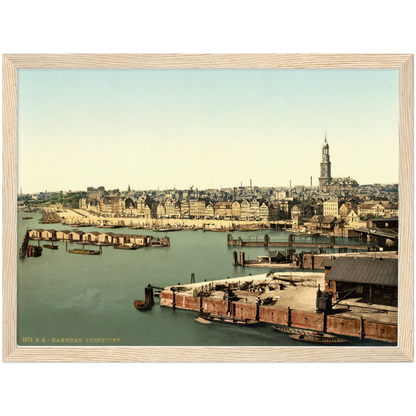 Hamburger Hafen um 1895