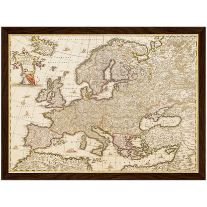 Historical city map  Test product horizontal 3 sizes