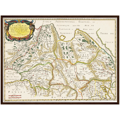 Historical city map  Test product horizontal 3 sizes