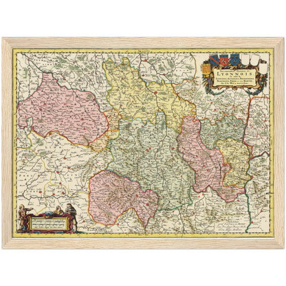 Historical city map  Test product horizontal 3 sizes