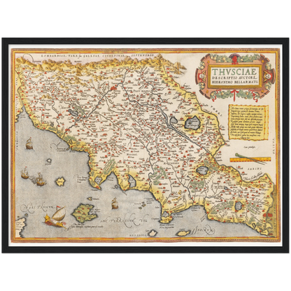 Historical city map  Test product horizontal 3 sizes