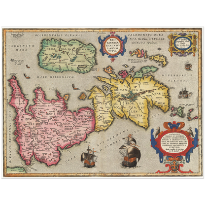 Historisches Britannien um 1595