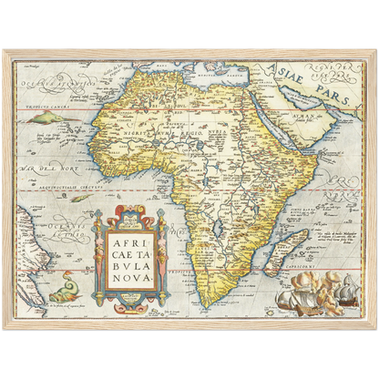 Historical city map  Test product horizontal 3 sizes