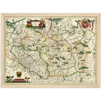 Historical city map  Test product horizontal 3 sizes