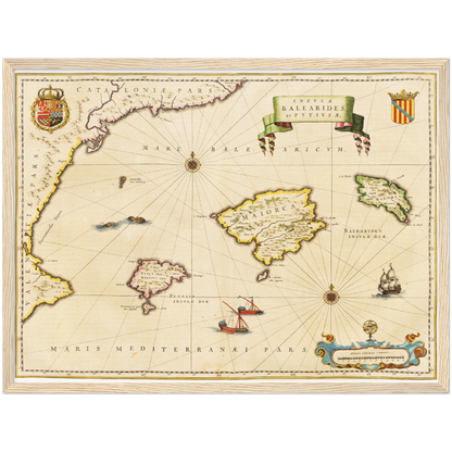 Historical city map  Test product horizontal 3 sizes