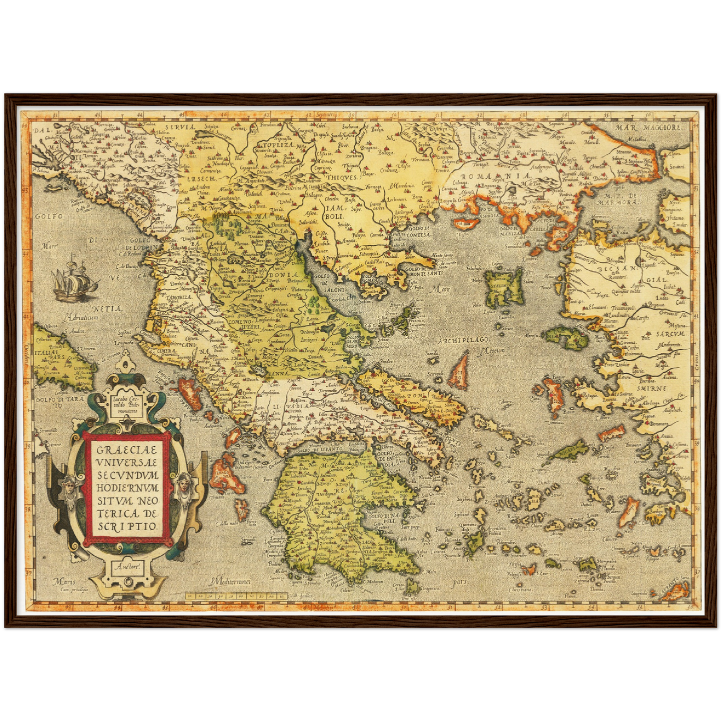 Griechenland um 1609