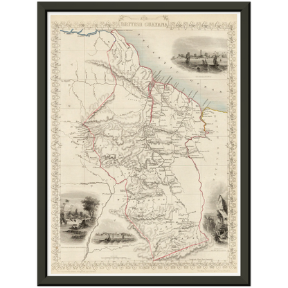 Guyana um 1850