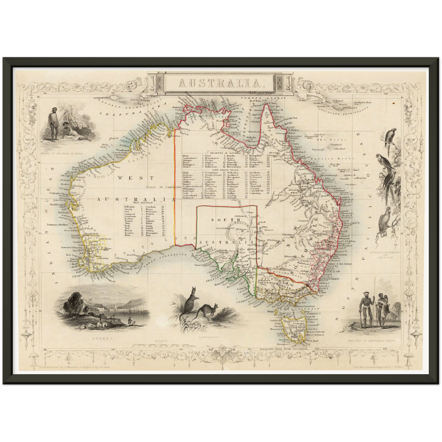 Australien um 1850