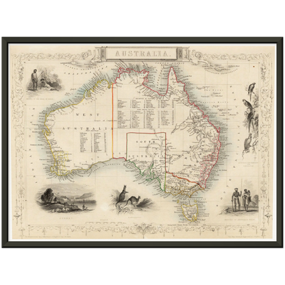 Australien um 1850