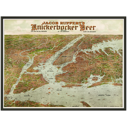 Historical city map  Test product horizontal 3 sizes