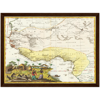 Historical city map  Test product horizontal 3 sizes